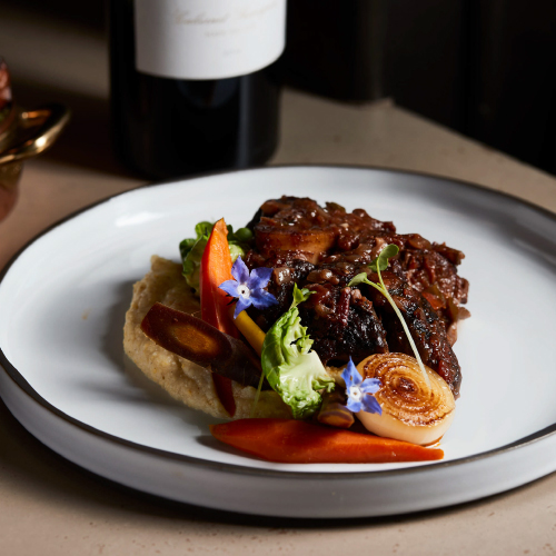 Veal Osso Bucco with Toasted Garlic Gremolata