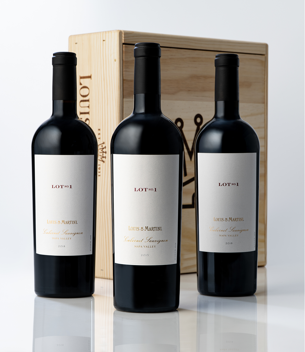 louis m. martini lot 1 90th anniversary gift set