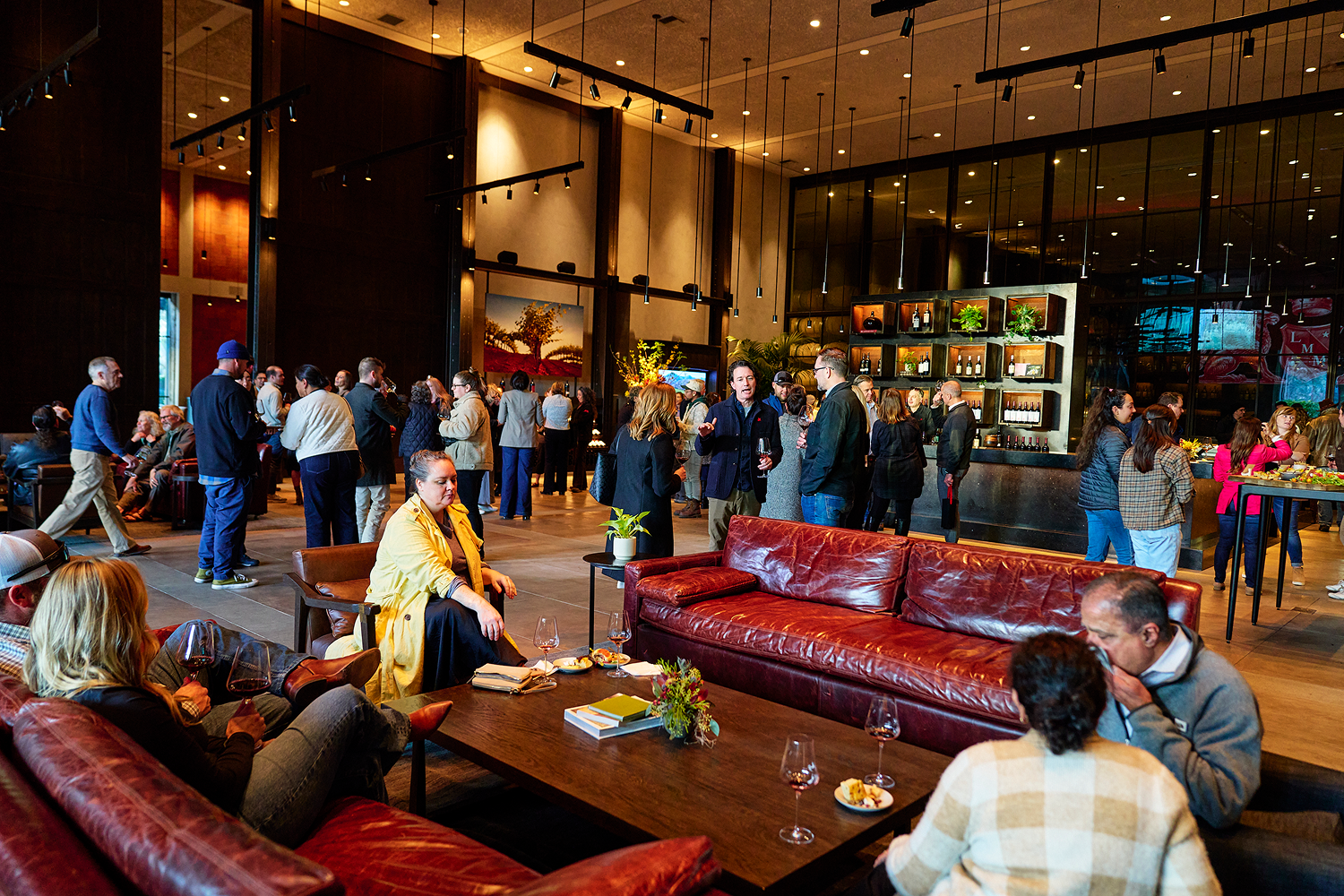indoor event at louis martini