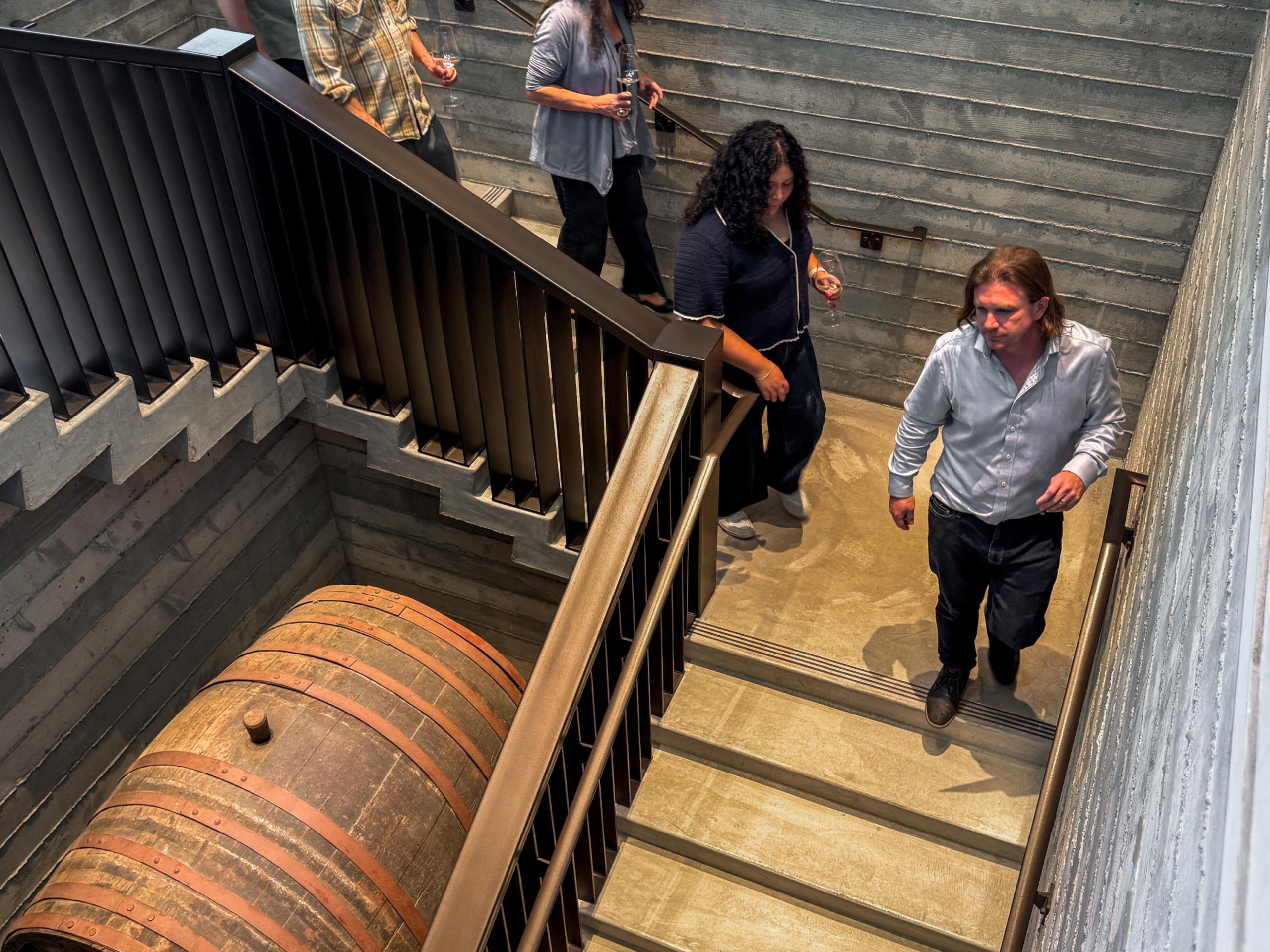 napa valley wine tour at louis martini winery